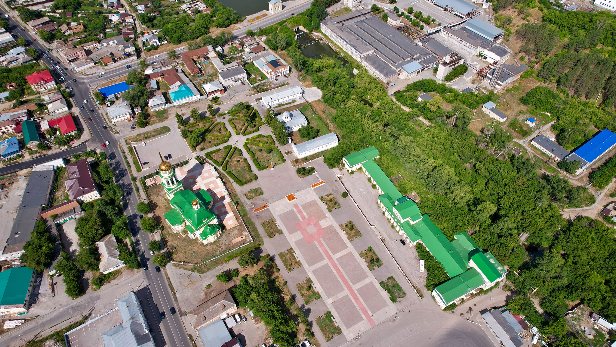 Соборная площадь, Каменск-Уральский (Cathedral-Square,-Kamensk-Uralsky)